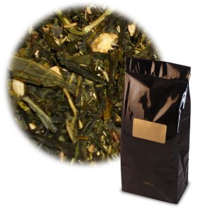 Thé vert Sencha Gingembre Citron Bio Thé vert Sencha Gingembre Citron Bio