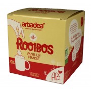 Rooibos Vanille Fraise Bio en sachets