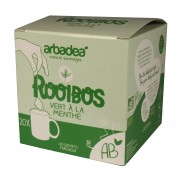 Rooibos Vert à la menthe Bio en sachets