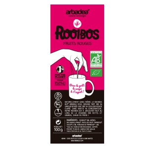 Rooibos bio Fruits Rouges Arbadea Rooibos bio Fruits Rouges Arbadea