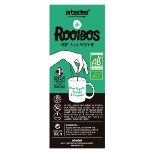 Rooibos bio Vert à la menthe