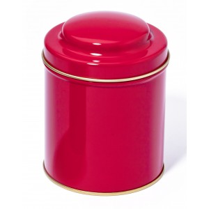Boîte TIN 125g rouge Boîte TIN 125g rouge