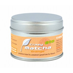 Matcha arômatisé Orange Bio 30g