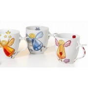 Jeu de 4 Mugs Ferme Joyeuse