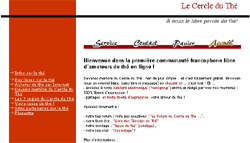Le cercle du thé : à nous la libre parole du thé !
